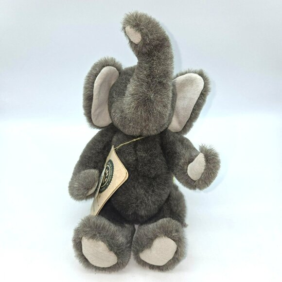 BOYDS bears & friends elephant with peanut necklace New with tags Soft Trunkster - Picture 1 of 6
